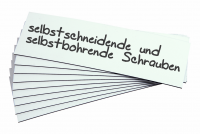 100 Magnet-Schilder